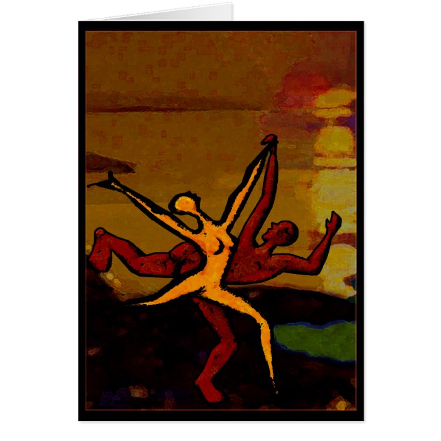 Cartão Dança comigo (Frente)