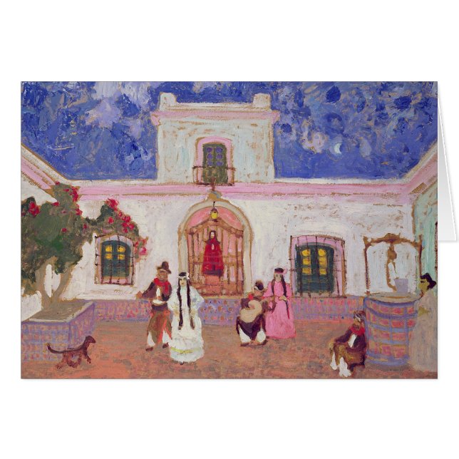 Cartão Dança crioula, antes de 1927 (Frente Horizontal)