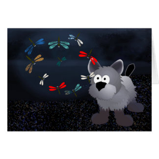 Cartão Dança da libélula