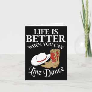 Cartão Dança da Linha Sul do País de Cal
