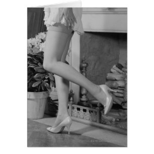 Cartão Dança da mulher