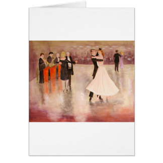 Cartão Dança da noite