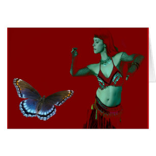 Cartão Dança de borboletas