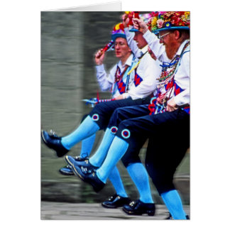 Cartão Dança de Morris, Inglaterra (1)
