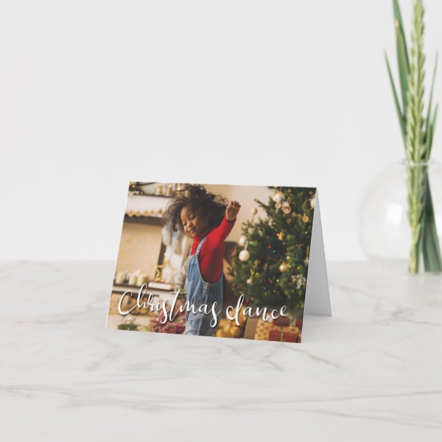 Cartão Dança de Natal (Frente)