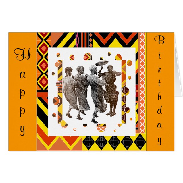 Cartão Dança e alegria_ (Frente horizontal)