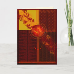 Cartão Dança Fósforo