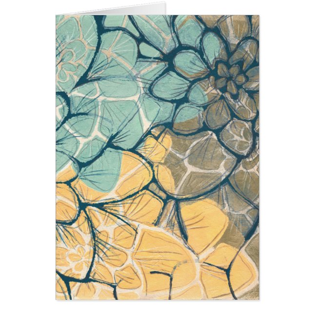 Cartão Dança I Dahlia (Frente)