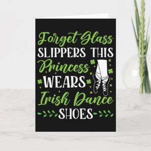Cartão Dança Irlandesa Esta Princesa Usa Dança Irlandesa