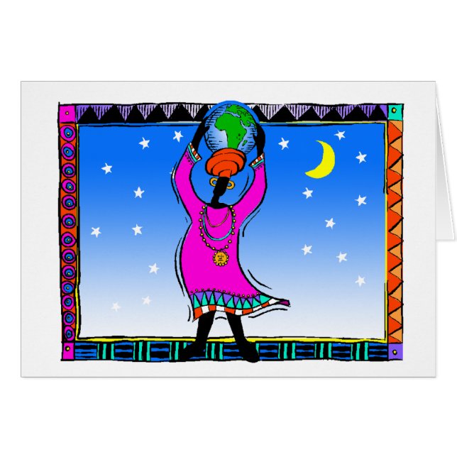 Cartão Dança Mundial (Frente Horizontal)