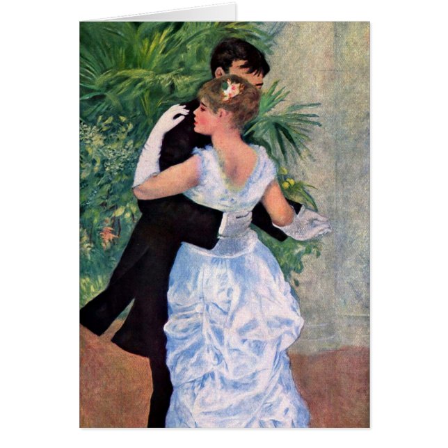 Cartão "Dança na cidade" (Frente)