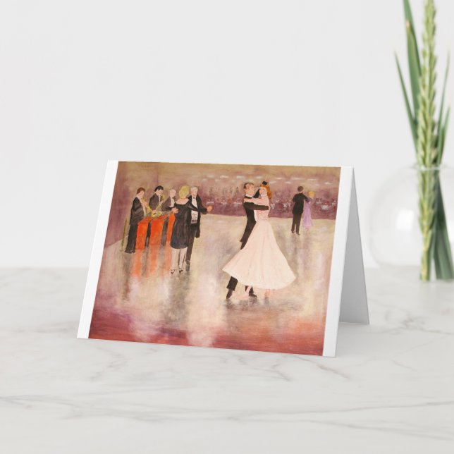 Cartão dança noturna (Frente)