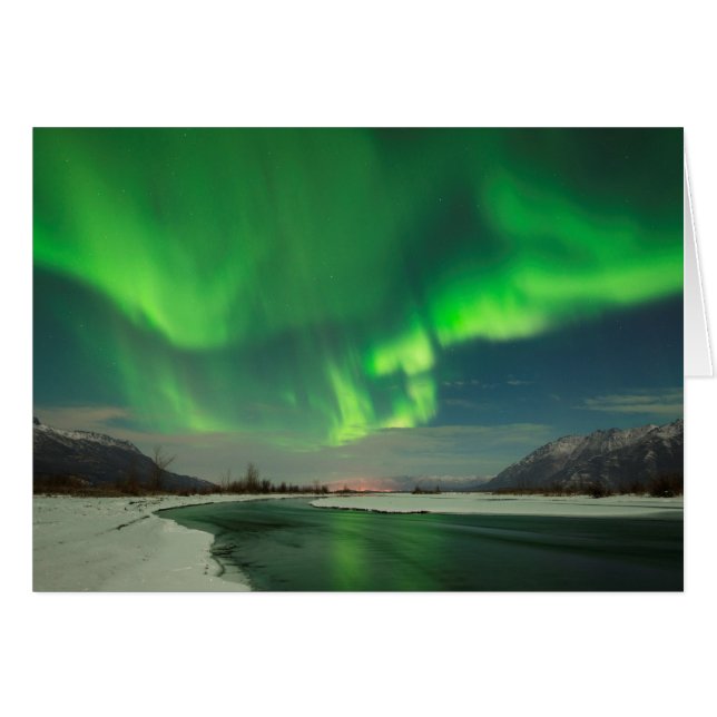 Cartão Dançando Aurora (Frente horizontal)