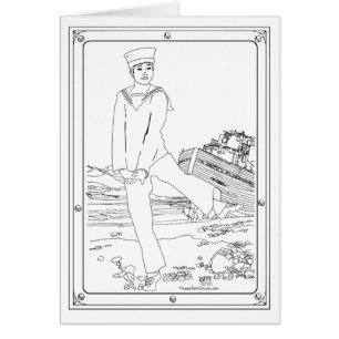 Cartão Dançarino das Terras Altas Escocesas