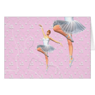 Cartão Dançarino de balé