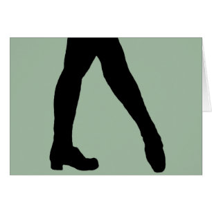 Cartão Dançarino irlandês