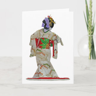 Cartão Dançarino japonês 1
