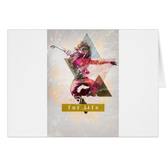 Cartão Dance4Life (Frente Horizontal)