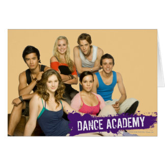 Cartão Dance Academy Cast
