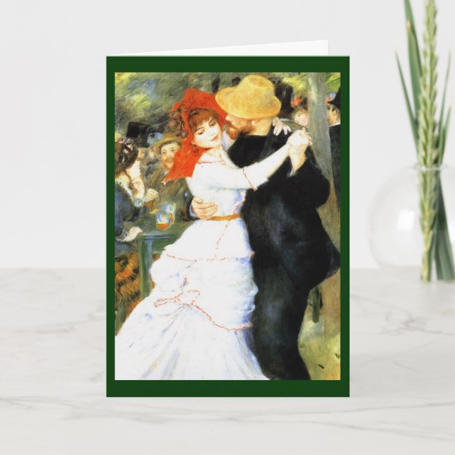 Cartão Dance at Bougival (Frente)