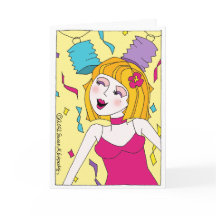 Dance Dançando Festa Confetti Feliz Aniversário