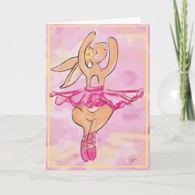 Cartão Dance Lesson (Frente)