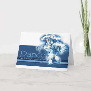 Cartão Dance, like nobody's watching Greeting Card