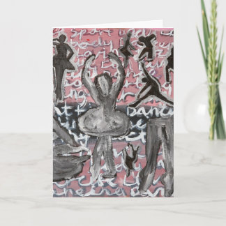 Cartão Dancers Birthday