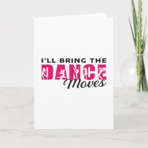 Cartão Dancing Ballerina Dance Queen Dancer Gift Idea