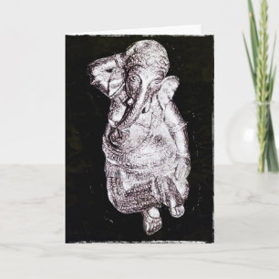 Cartão Dancing Ganesh Multipurpose Greeting Card