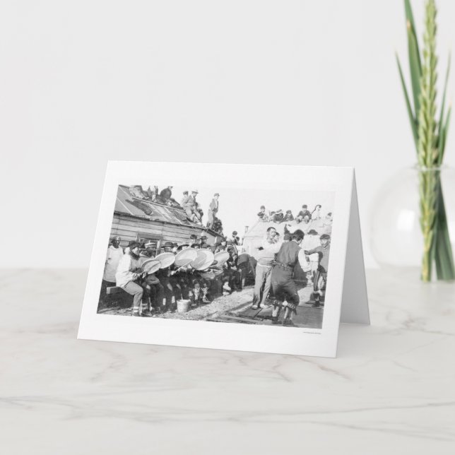 Cartão Dancing Nome Alaska 1910 (Frente)