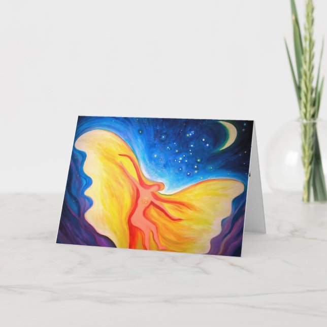 Cartão dancing with angel Holiday card (Frente)