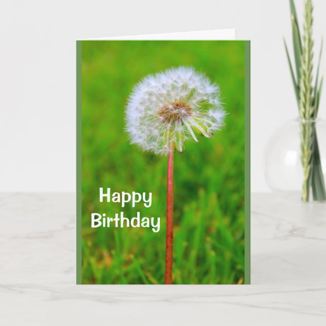 Cartão Dande Birthday I'm Not Lion (Frente)