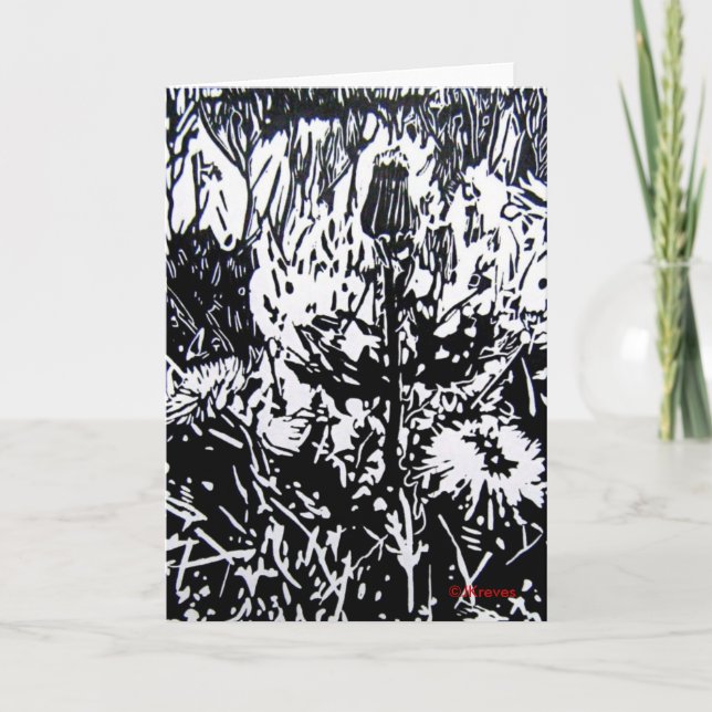 Cartão Dandelions Card (Frente)