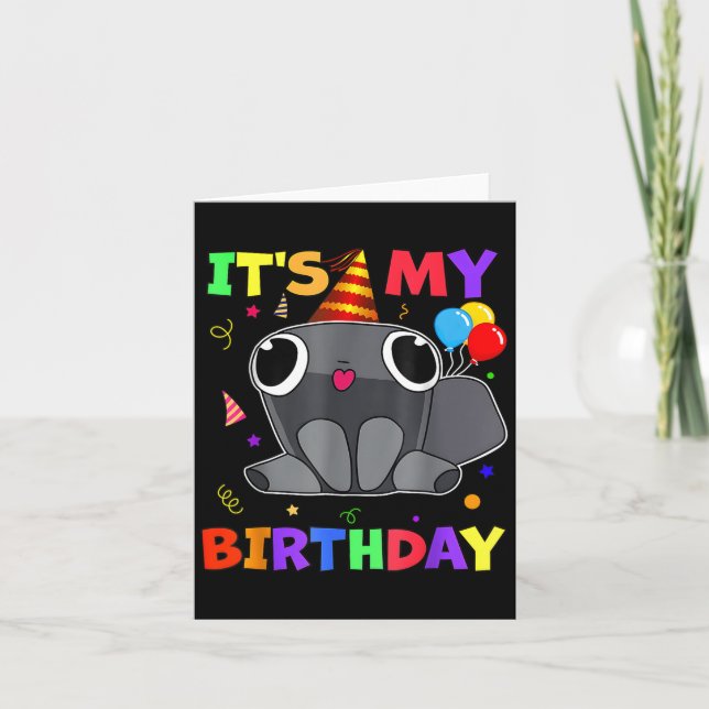 Cartão Dandys Pebble Aniversário Mundo Para Crianças B (Frente)