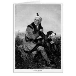Cartão Daniel Boone
