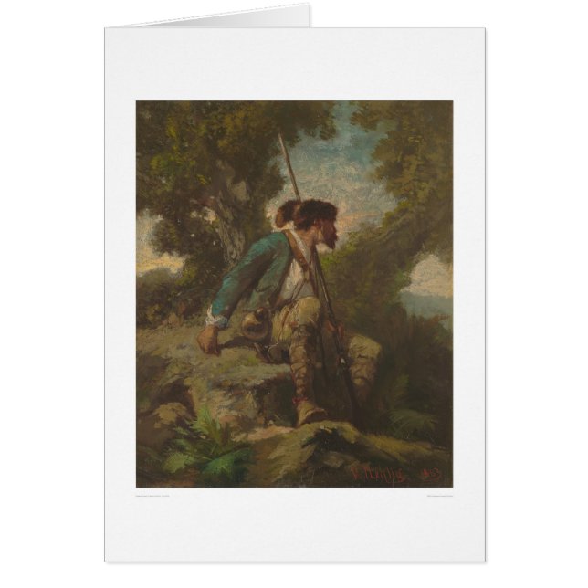 Cartão Daniel Boone (1251) (Frente)