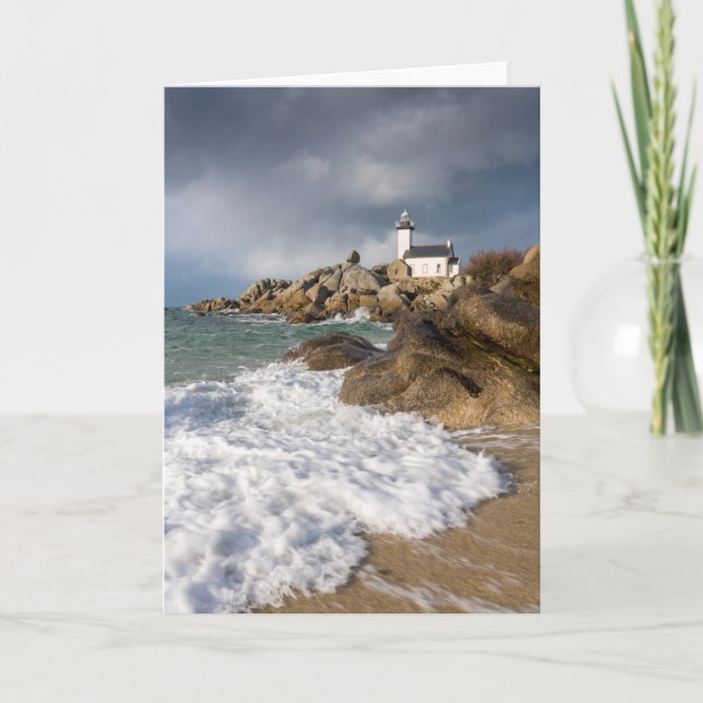 Cartão Dans le Finistère Nord do délicieuse de Lumière (Frente)