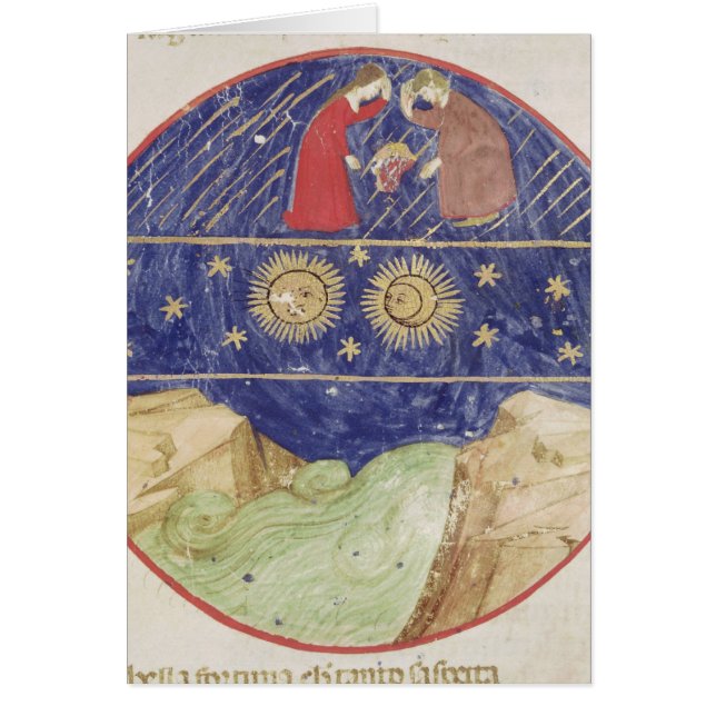 Cartão Dante e Beatrice (Frente)