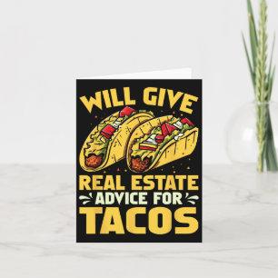 Cartão Dará Aconselhamento Imobiliário Para Tacos Engraça