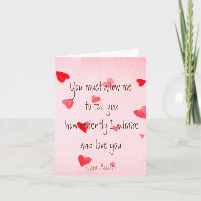 Cartão Darcy Namorados (Frente)