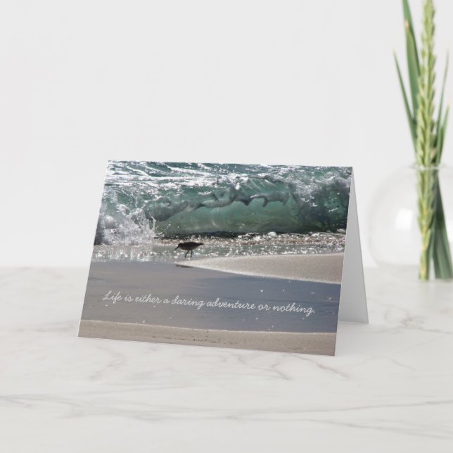Cartão Daring Adventure (Frente)