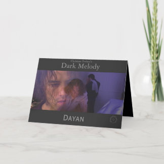 Cartão Dark Melody Cards