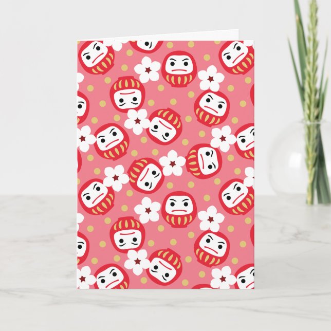 Cartão Daruma (Frente)