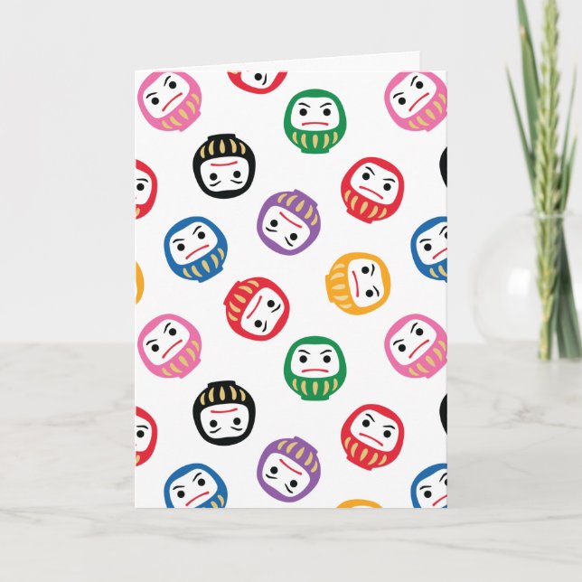 Cartão Daruma (Frente)