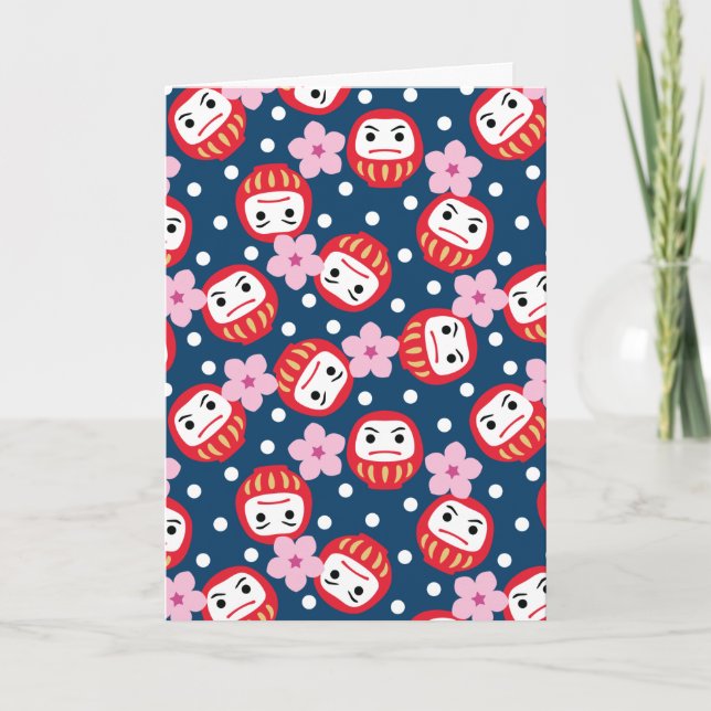 Cartão Daruma (Frente)