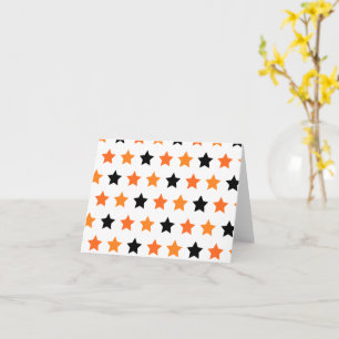 Cartão das Estrelas de Halloween