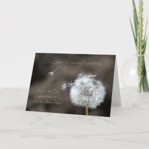 Cartão "das Leben" por misteriosa