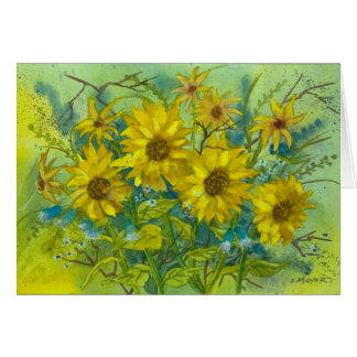 Cartão das margaridas