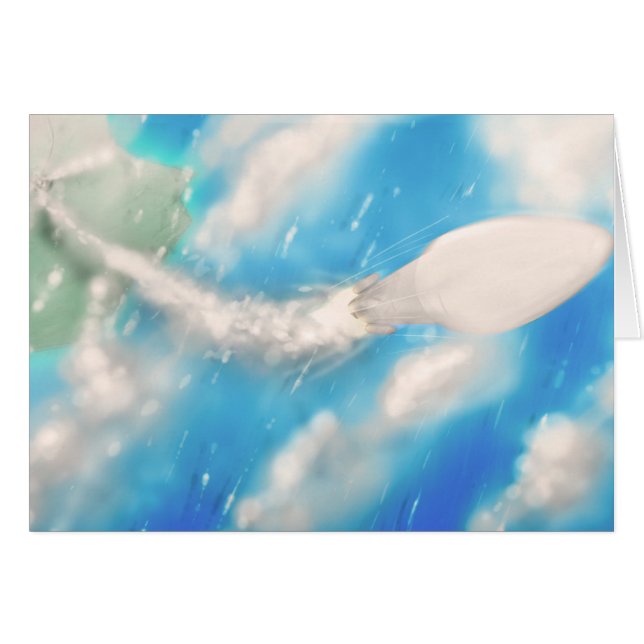 Cartão Data de lançamento (Frente Horizontal)